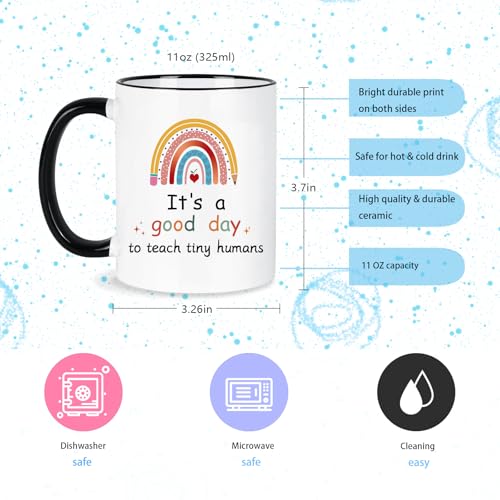 Teacher Mug 11Oz Appreciation Gift Good Day Variation - Christmas Teacher Gift