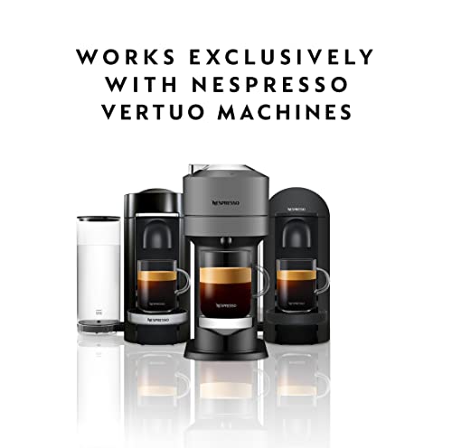 Nespresso Capsules Vertuo, Fortado Decaffeinato, Gran Lungo, 30-Count Coffee Pods, Brews 5.0 oz.