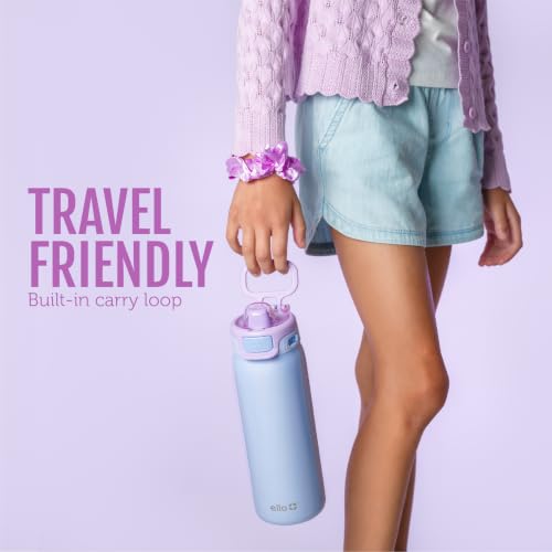 Kids Stainless Steel Water Bottle 18oz with Pop & Fill Lid - A La Mode