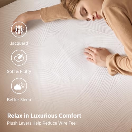 Bedsure Queen Heated Mattress Pad with 350G Air Fabric & Dual Controls