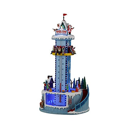 Lemax Santa's Freeze Zone Animated Village Building with Adaptor