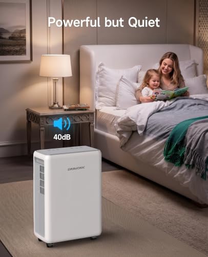 30 Pint Dehumidifier for Basement Up to 2000 Sq.Ft with Drain Hose - Compact & Low Noise