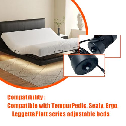 Adjustable Bed Massage Motor Replacement for TempurPedic Sealy Ergo Leggett & Platt