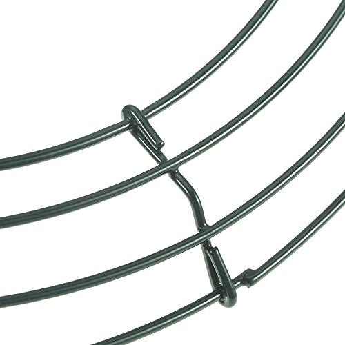 12-Inch Christmas Wire Wreath Frame Round Wreath Form for DIY Holiday Decor