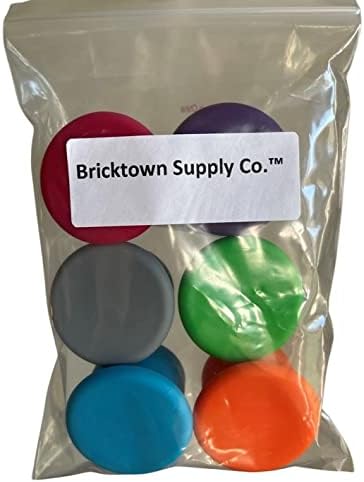 Silicone Wine Stoppers – Replace a cork – Airtight seal on Wine Bottles – Reusable Beer Bottle Cover – Wine Bottle Stopper – Wine Saver – Wine Gifts – Easy to clean! (6 Pack, Assorted)