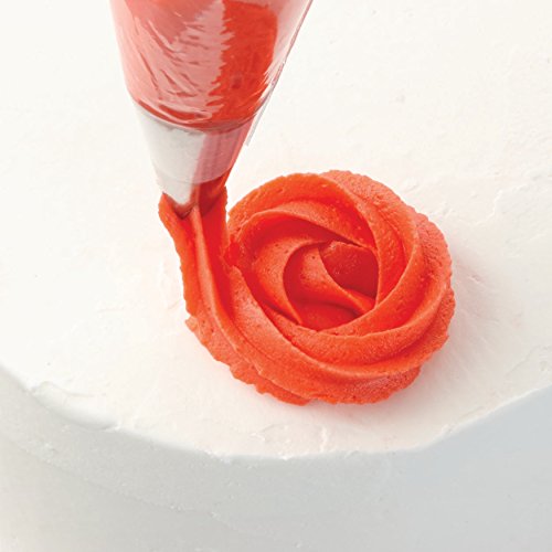 Wilton How to Pipe Simple Icing Flowers Kit -68-Piece Cake Decorating Kit with Spatula, Decorating Bags, Couplers, Decorating Brush, Decorating Tips, Flower Squares, Recipe and Tutorial Video