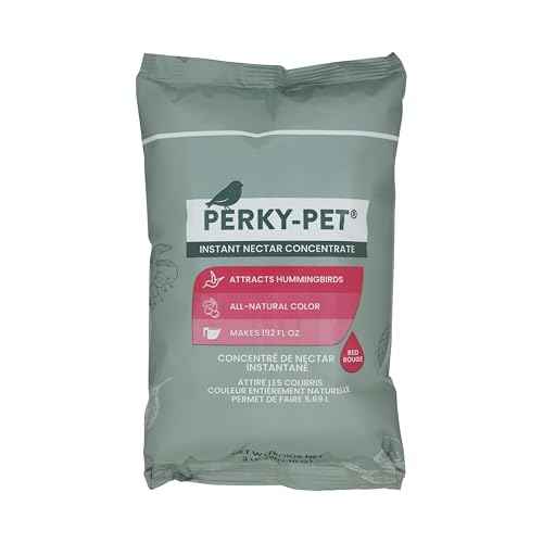 Perky-Pet Hummingbird Instant Nectar Powder Concentrate - 2 lb Bag - 244SFB - Makes 192 oz of Humming bird Liquid Food Nectar - 100% Sucrose
