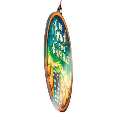 Beach Christmas Ornaments - Coastal Holiday Decor - Tropical Holiday Decorations