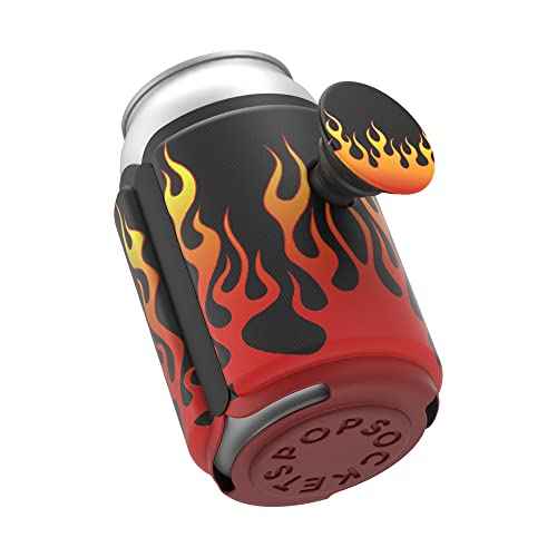 PopSockets PopThirst Can Holder, No-Slip Insulated Grip for Cans ? Claim to Flame