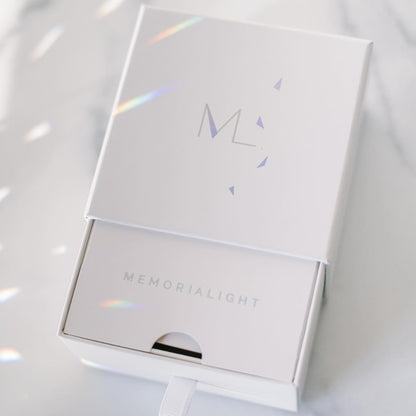 Memorialight Crystal Ornament | 40mm Rainbow Maker - Unique Grief Gift for Loved Ones & Sympathy