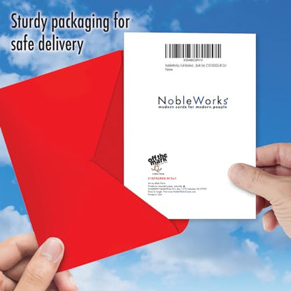 NobleWorks Christmas Funny Greeting Cards Boxed Full-Bodied Flavor - 12 Pack