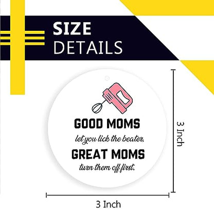 Christmas Ornament - Good Moms Let You Lick The Beaters Mixer Holiday Decor - Variation of Mixer