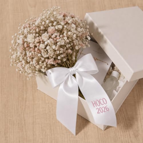 Pink Homecoming Mum Supplies 2026 HOCO Sash & Large Bow Ribbon Set