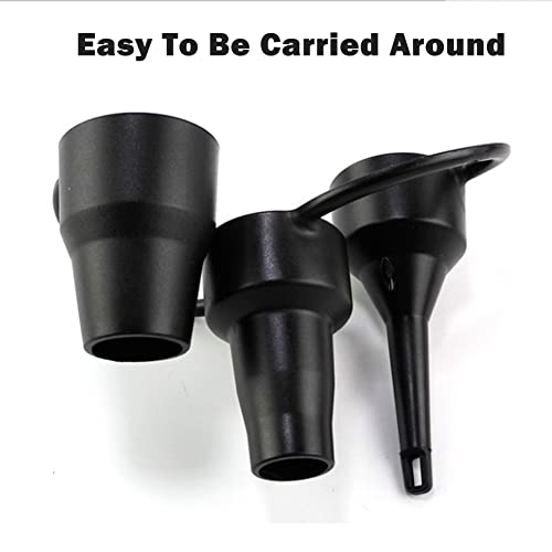 Replacement Air Pump Nozzles Set - 3 Sizes for Inflatable Beds Pools & Toys