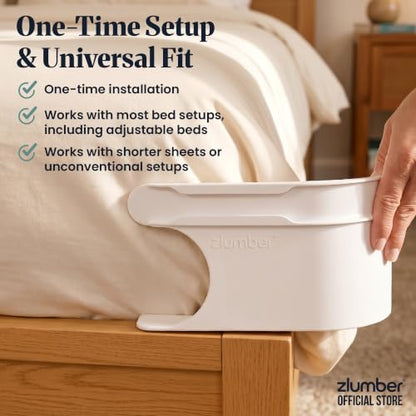 Heavy-Duty Bed Sheet Holder Straps - Universal Fit, Easy Installation, Pack of 2