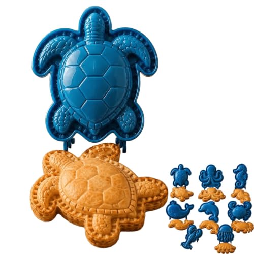 Sea Turtle Ocean Filled Pie Press Collection - Reusable Mini Hand Pie Mold