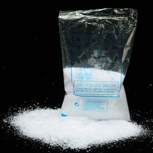 Artificial Snow Flakes for Christmas Decor - Iridescent 100g, Style 2