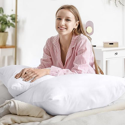 Utopia Bedding 12x12 Pillow Inserts, Set of 2, White – Indoor Decorative Throw Pillows for Bed, Sofa & Couch – Soft, Supportive & Fluffy Cushion Inserts