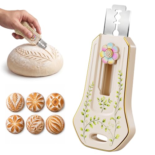 GreenLeaves Magnetic Bread Lame for Sourdough Scoring - Extractable & Safe Baking Tool