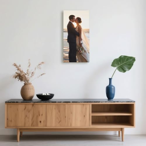 8x16 Custom Canvas Wall Art Prints with Your Photos - Ship Next Day