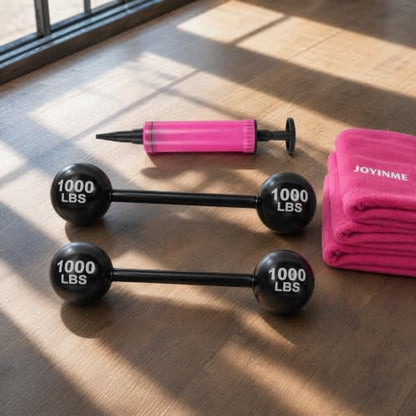 Giant Inflatable Dumbbell Prop for Carnival Circus Party Decorations