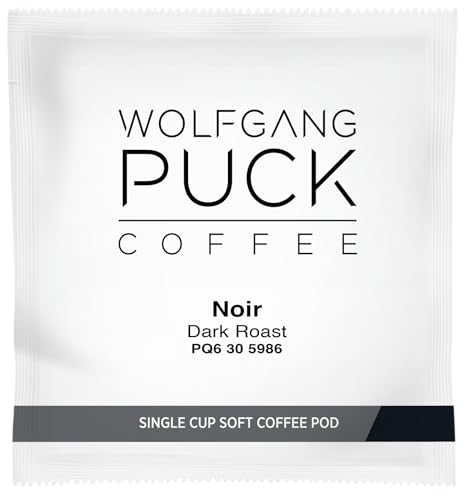 Wolfgang Puck Coffee Soft Pods, Noir, 16 count (Pack of 3)