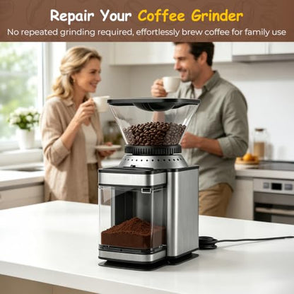 Coffee Grinder Replacement Chamber with Lid for Cuisinart DBM-8P1