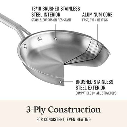 Calphalon Stainless Steel 10" Fry Pan