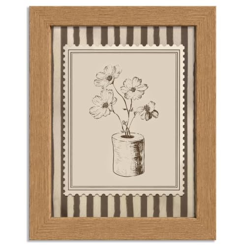 Funny Toilet Paper Flowers Wall Art - 10x8 Inches Bathroom Canvas Decor - Variation of THIS listing