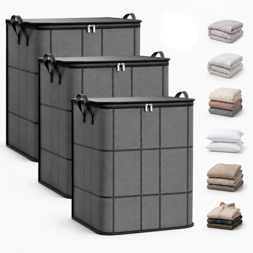 180L Large Capacity Storage Bag with Zipper for Moving & Organization