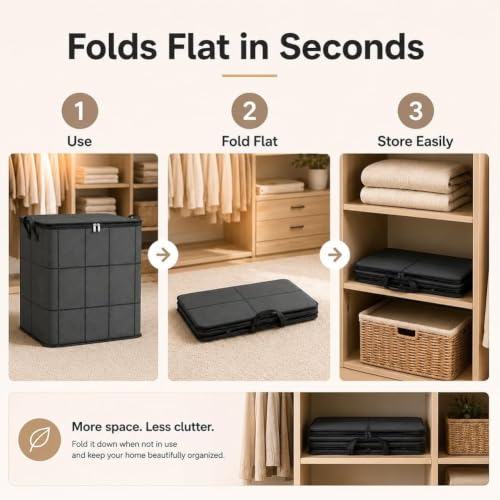 XXL Foldable Storage Bag with Reinforced Handles 220L for Bedding Clothes Moving - Variation 3