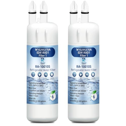 Water Filter Replacement for Whirlpool - Model WRS588FIHZ, 2 Pack