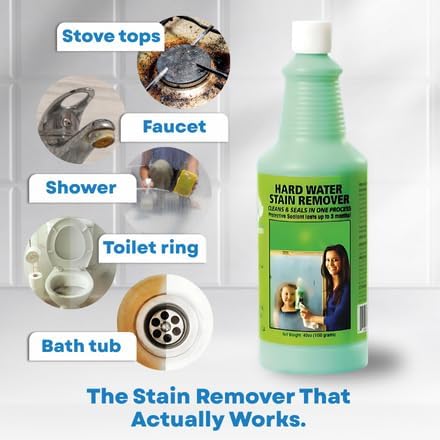 REMVR Water Stain Remover - Powerful 40oz Formula for Effortless Cleaning