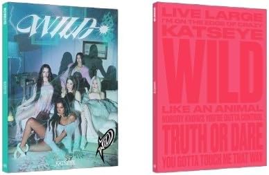 KATSEYE Wild EP Album - Standard Wild Heart Version, K-Pop Music CD