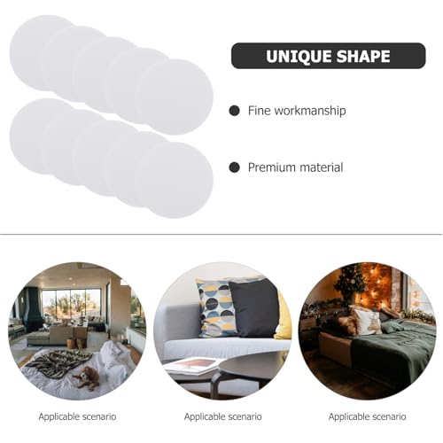 Non-Slip Nylon Carpet and Curtain Fixer Stickers - 30pcs Reusable Pads