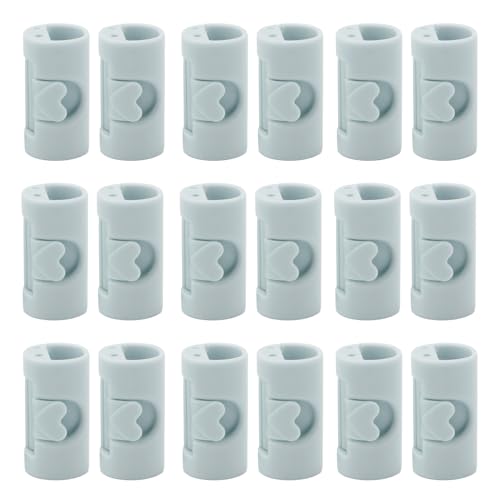 Blue Bed Sheet Grippers 18PCS Adjustable Clips Non-Slip Mattress Fasteners