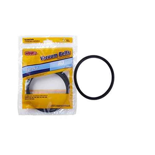 Durabelt Replacement Vacuum Belt, Eureka Style RD, pack of 2 replacement belts,Black