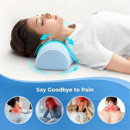 Cervical Pillow for Neck Pain Relief - Memory Foam Support for Sleeping