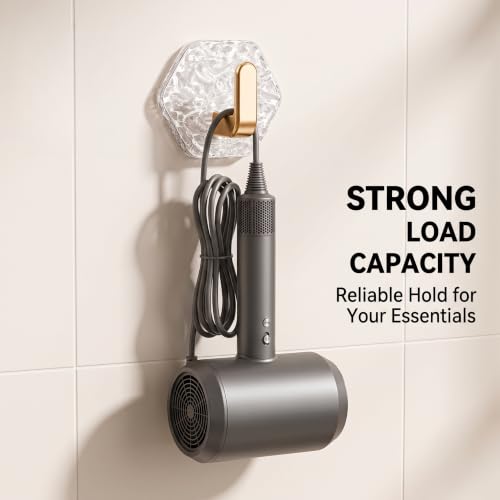 Self-Adhesive Bathroom Hooks Water Ripple Wall Hangers