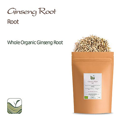 Organic White Ginseng Culinary Spice - Organic Gourmet Quality - White Gensing Ginseng Spice Ginseng Organic White Spice Gingsen