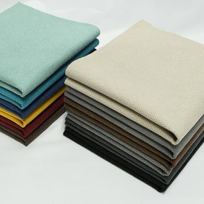 Beige Custom Size Cushion Cover - 2 Inch Thick Slipcover for Indoor & Outdoor Bench Seat