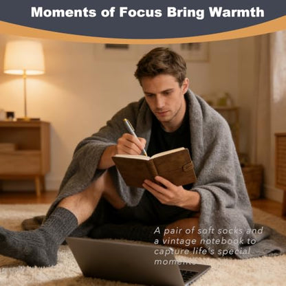 Get Well Care Package for Men & Women - Gray Gift Box with Blanket, Mug, Socks & More