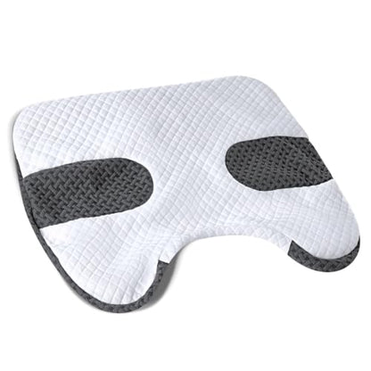 Side Sleeper Pillowcase with Arm Hole Memory Foam Support - Breathable Mesh Cover