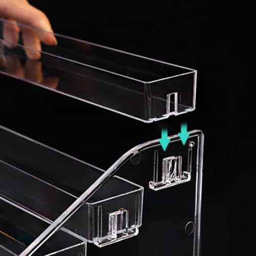 Acrylic Display Stand 4-Tier Cosmetics & Collection Organizer