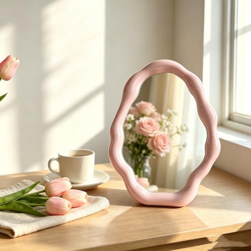 Cloud Desk Mirror Table Makeup Vanity Mirror - White - Cute Cloud Shape