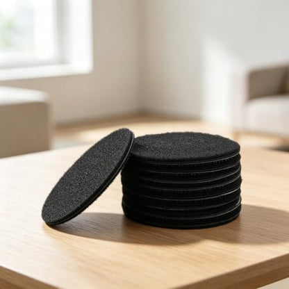 Non Slip Rug Gripper Pads 10PCS for Hardwood Floors - Invisible, Reusable
