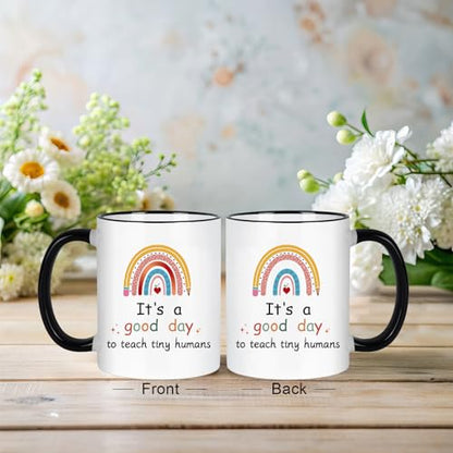 Teacher Mug 11Oz Appreciation Gift Good Day Variation - Christmas Teacher Gift