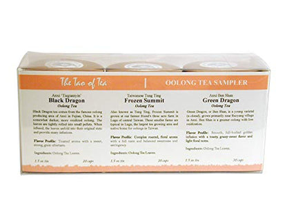 The Tao of Tea Oolong Tea Sampler, 3-Count Box