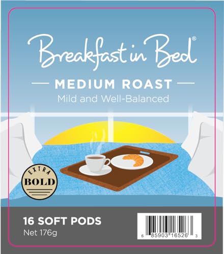 Wolfgang Puck Coffee, Breakfast in Bed Pods, 12 Gram Pods, 16 count