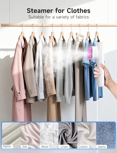 Sundu 2-in-1 Handheld Garment Steamer and Iron - White